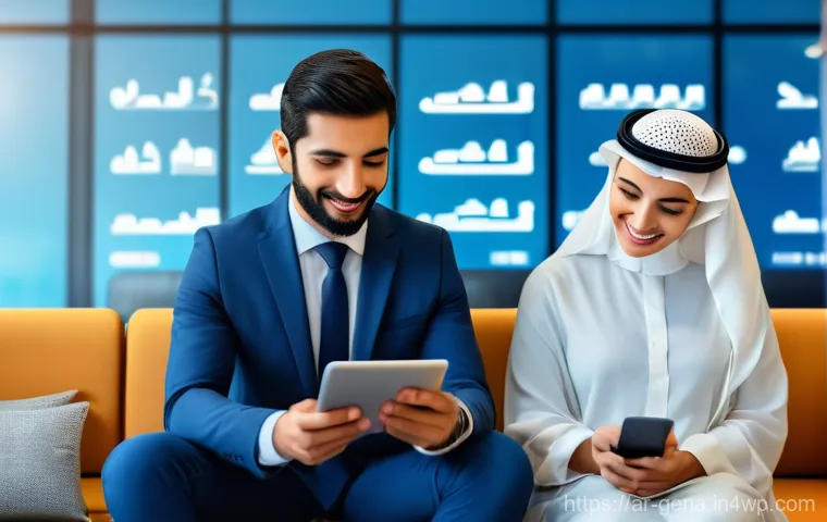 생성형 AI 활용법  고객 서비스 개선하기 - **Prompt: Empowered Arab Customer Service Agent Using AI Tools**
    A professional and focused Arab...
