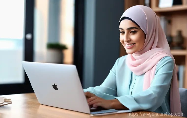 생성형 AI로 인플루언서 마케팅 전략 구축하기 - **Prompt:** A dynamic, mid-shot of a stylish Arab female influencer, in her late 20s, with a warm sm...